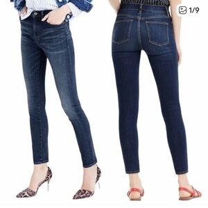 J. Crew Women's Skinny Jeans - Dark Blue